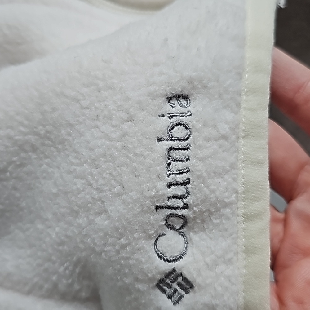 Columbia Fleece Zip-Up Jacket in Women's Size Medium EUC - Picture 4 of 12
